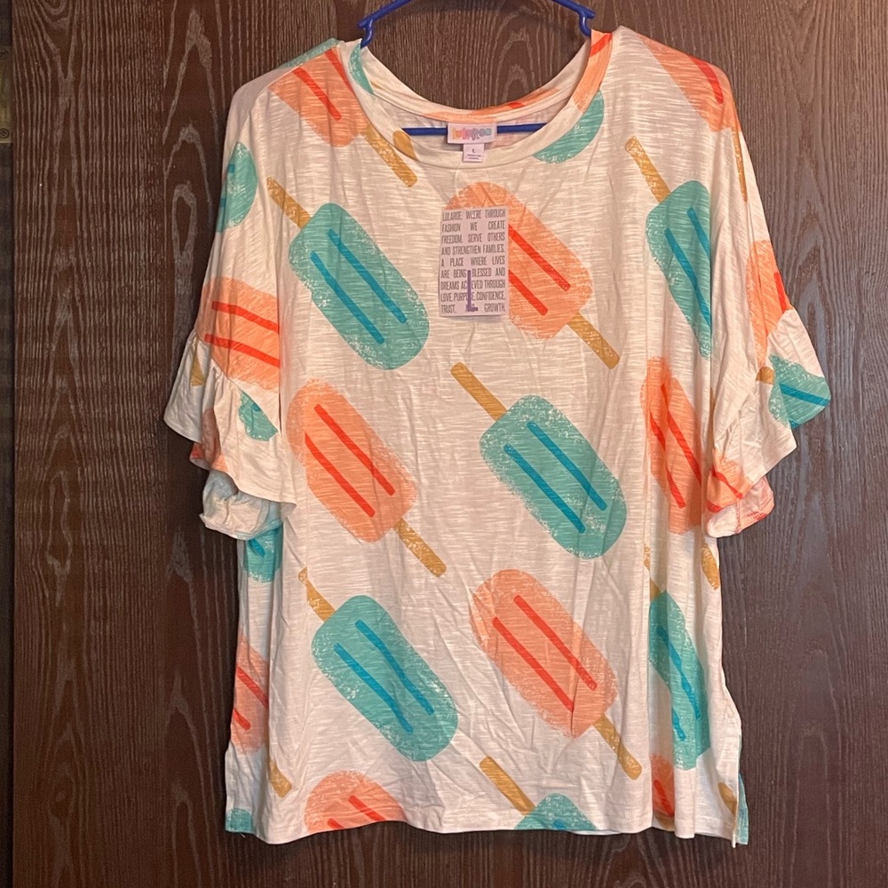 Lularoe Dahl Crop Top